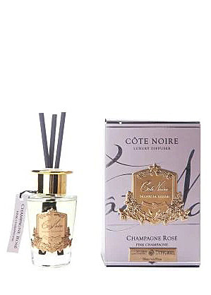CHAMPAGNE ROSE	Диффузор, золотой декор, 90 мл, время работы 70-90 дней
