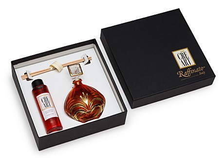 FLORENTINE RED	Диффузор ароматический, красный с золотом хрусталь, аромат мускатного ореха