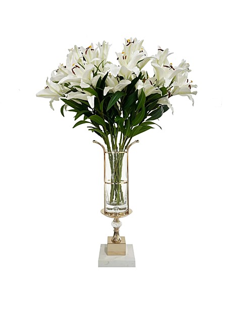 Loose - Lilies- white	Лилия, белый, 80 см