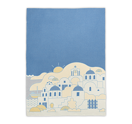 SANTORIN	Пляжное полотенце 140/190 хлопок 100% жаккард