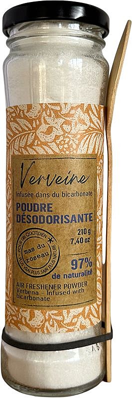 POUDRE VERVEINE Пудра дезодорирующая 210 гр,  для мебели, ковров, аромат вербена